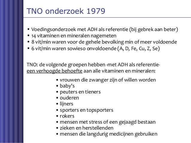 vitamine en mineralen tekort vitamine en mineralen tekort